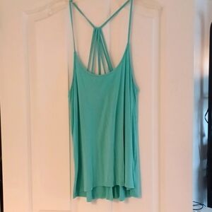Lascana Venus Women's Teal Strappy Back Tank Top